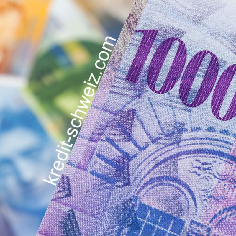 Kredit Schweiz: einfach und günstig online beantragen